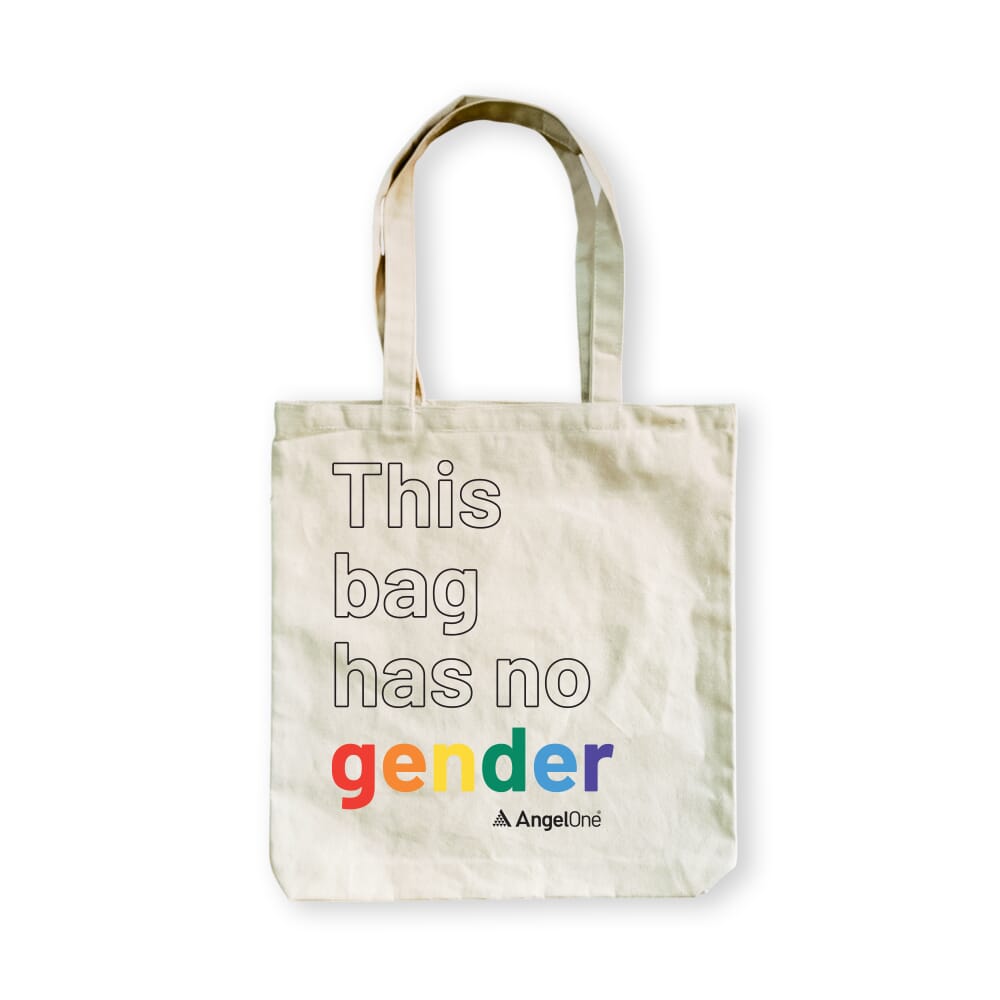 This Bag Has No Gender Tote Bag - White